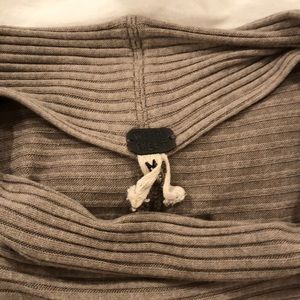 Free people poncho sweater size m